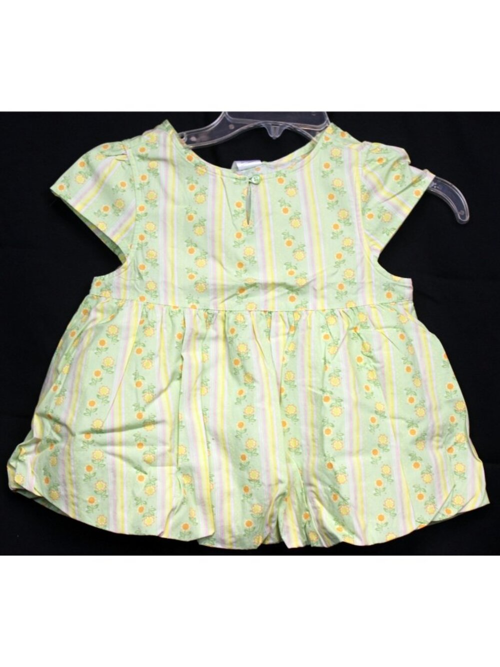 2007 Gymboree Sunflower Fields Shirt sz 8 Hem Swing Baby Doll Stripes Summer Fun